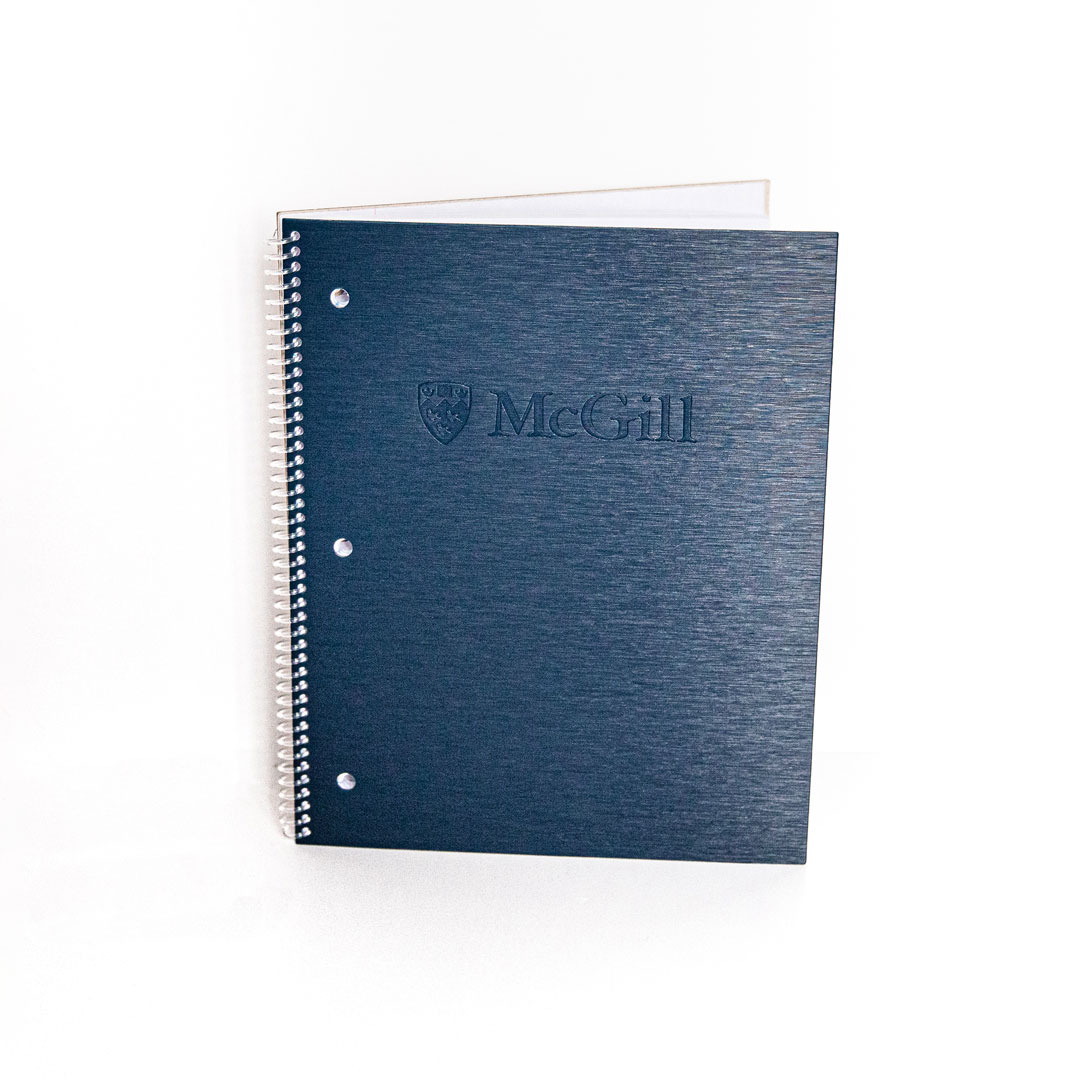 McGill 3-Subject Poly Cover Notebook
